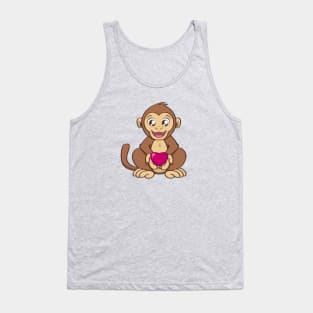 Monkey love Tank Top